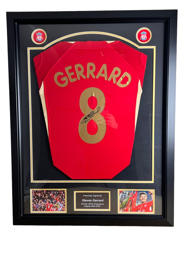Liverpool Lega di Prima Categoria Steven Gerrard Maglia da calcio Catawiki
