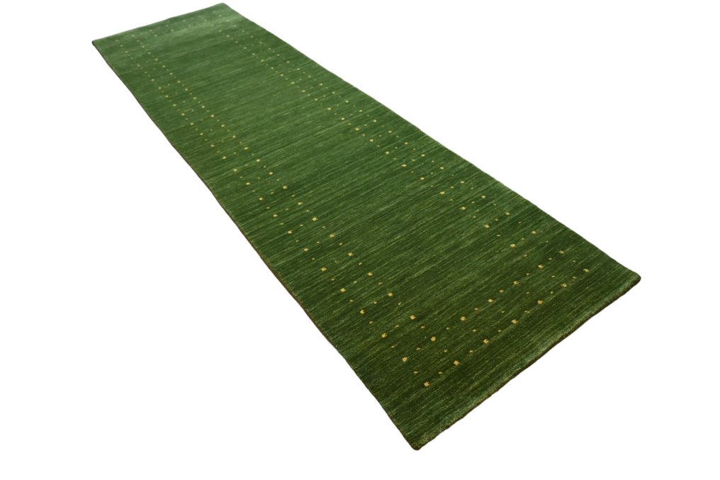 Gabbeh verde lungo - mai usato - Panno ornamentale - 290 cm - 85 cm #2.1