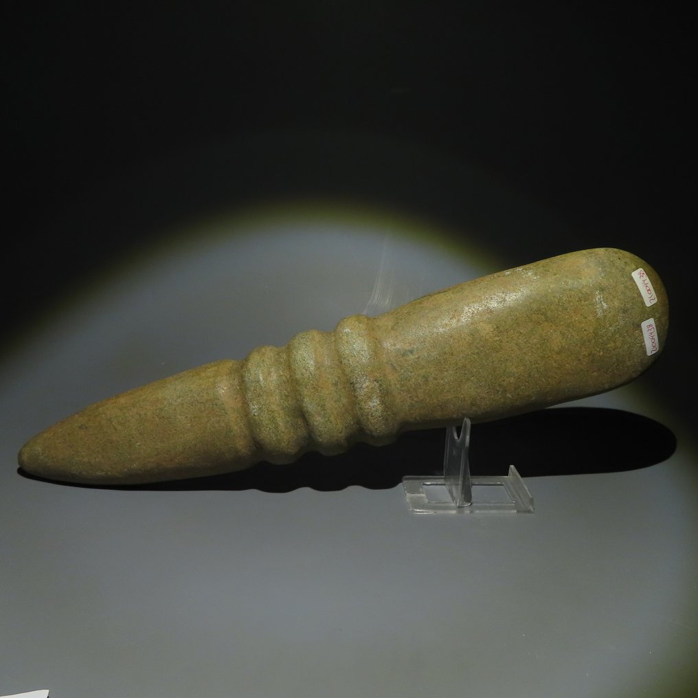 Neolitico Pietra Attrezzo. 3000-1500 a.C. 38,5 cm L. Con licenza di importazione spagnola. #1.1