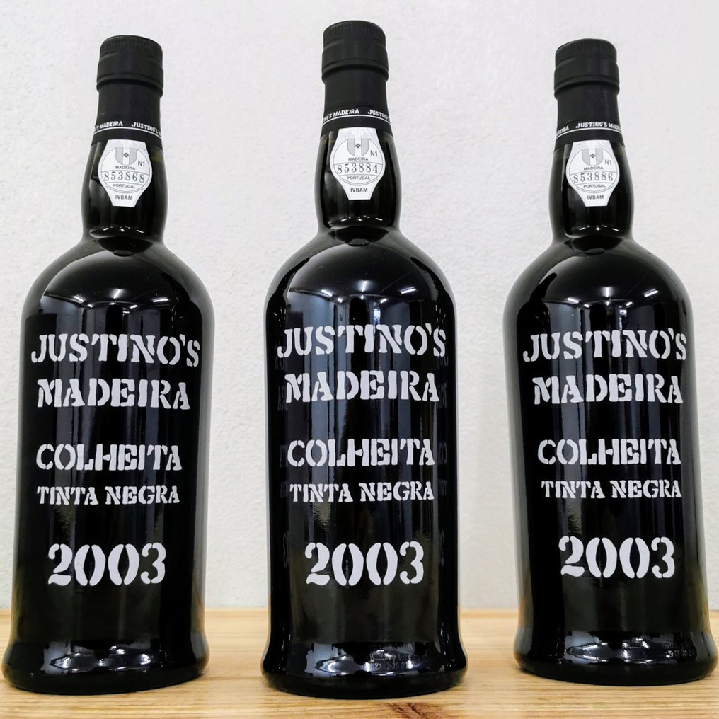 2003 Justino's Colheita Tinta Negra - Madeira - 3 Bottles (0.75L) #1.0