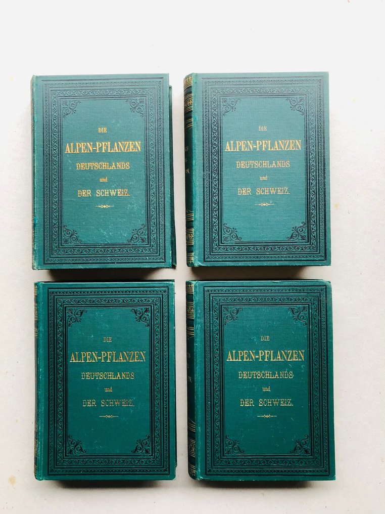 J.C. Weber - Die Alpen-Pflanzen Deutschlands und der Schweiz - 1880 #1.1