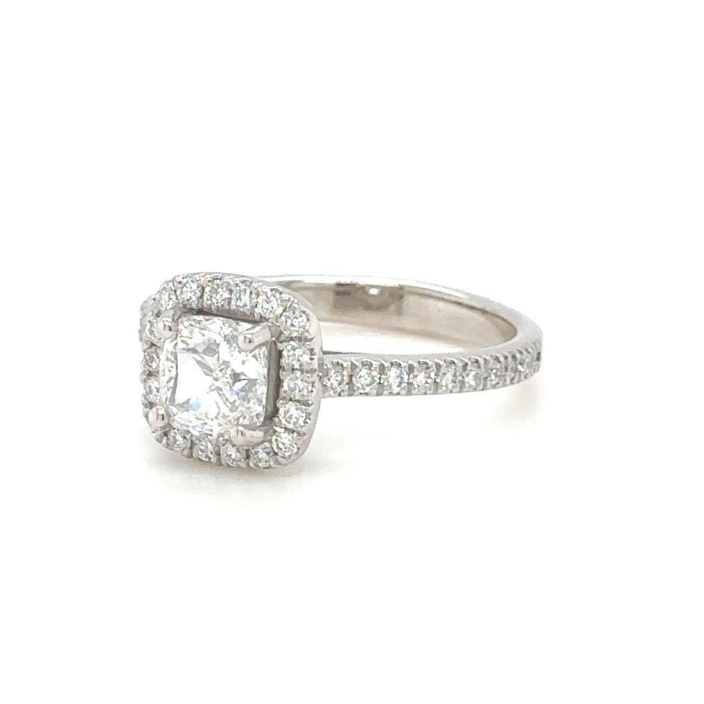 Gyűrű Fehér arany Gyémánt  (Természetes) - Gyémánt #2.1