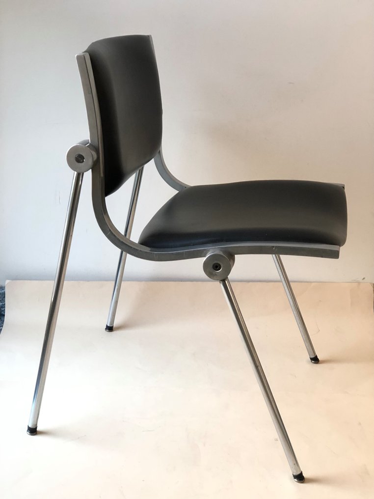 Vaghi - Chair - Steel, eco leather #1.1