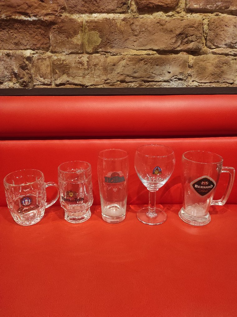 Themed collection - Set of 5x Beer Glass #1.1