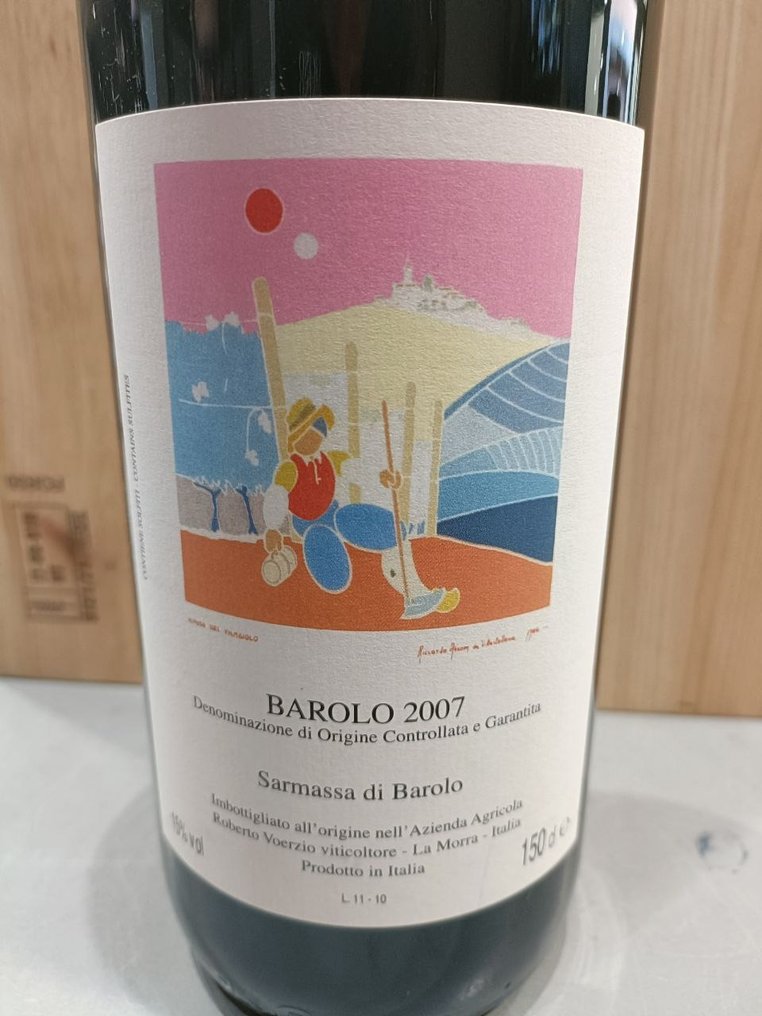 2007 Roberto Voerzio Sarmassa - 巴羅洛 DOCG - 1 馬格南瓶(1.5公升) #1.2