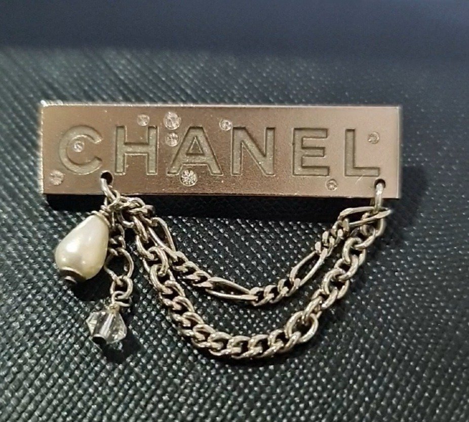 Chanel - Rhodium belagt - Brosje #2.2