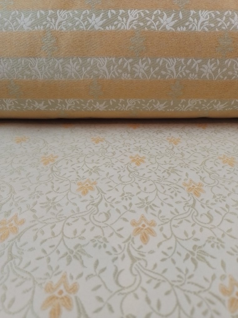 Très élégant motif San Leucio medium délicieux - Tissu d’ameublement  - 500 cm - 140 cm #1.1