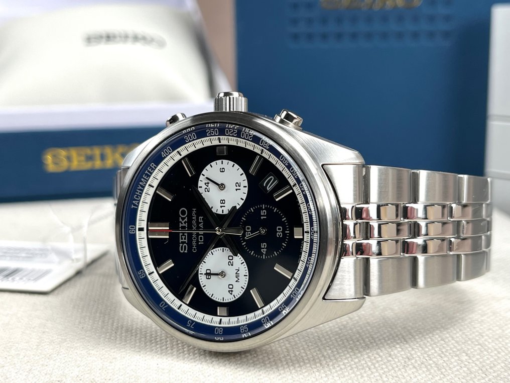 Seiko - Chronograph Date - Zonder Minimumprijs - SSB427P1 - Heren - 2020+  #3.2