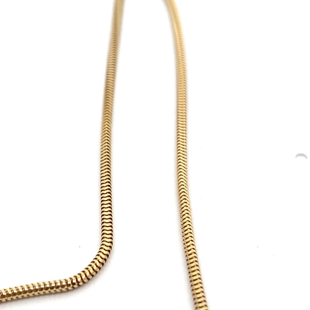 Necklace Yellow gold Diamond  (Natural) #1.2