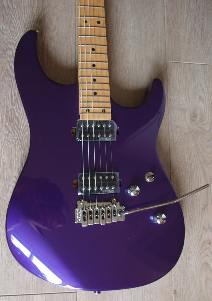 Vintage - V6M24PU HH Boulevard Purple -  - 電吉他 #1.1