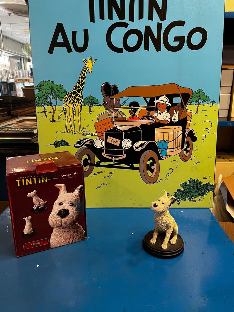 Tintin - Statuette Milou - Paramount Channel (WETA) - The adventures of Tintin #1.0