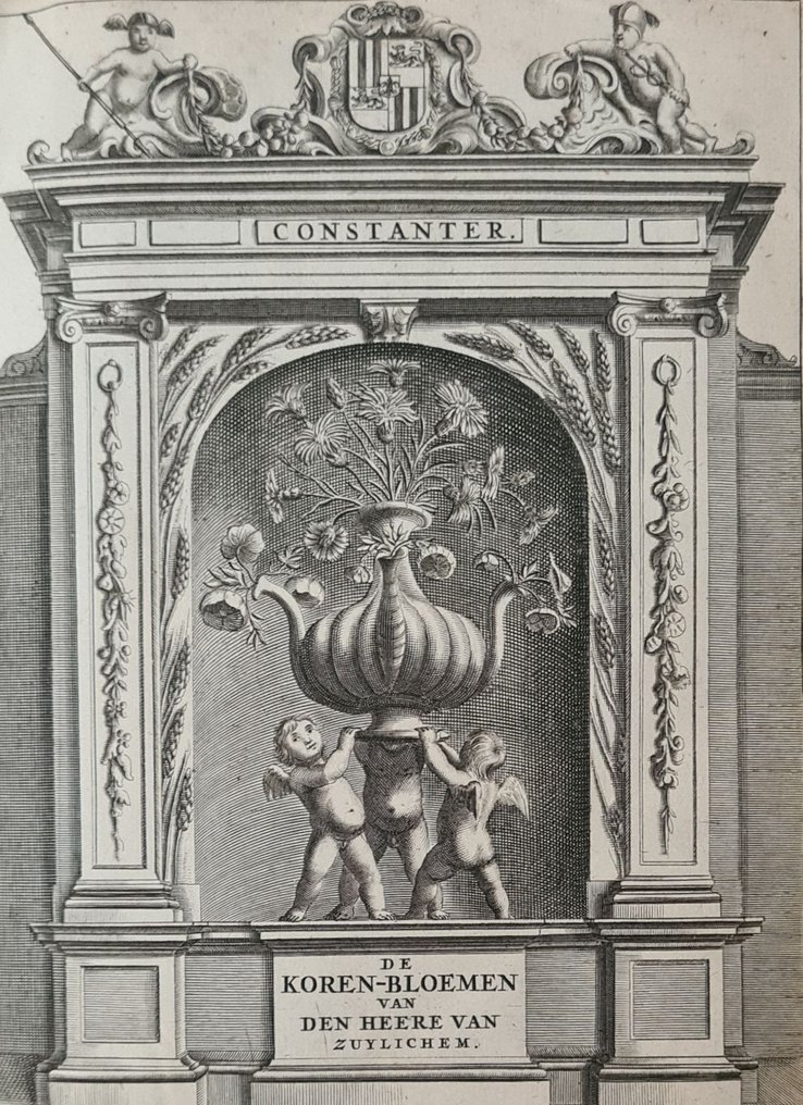 Constantijn Huygens - Korenbloemen - 1658 #1.2