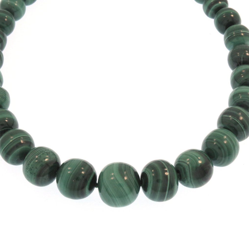 Halsband Vittguld - Smaragd #1.2