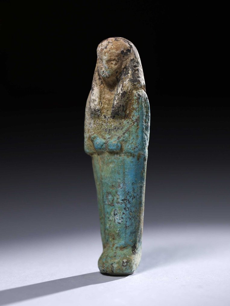 Egiptul Antic FaianÈ›Äƒ Ushabti - 10.5 cm #2.1