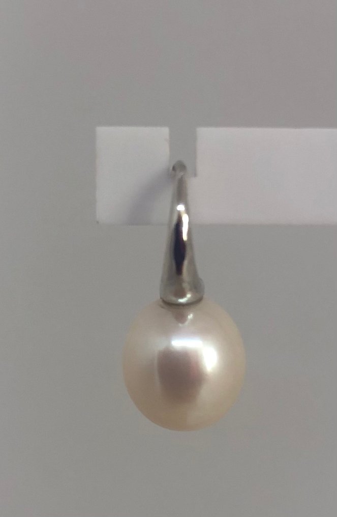 耳环 白金 18K - 淡水珍珠  #2.1