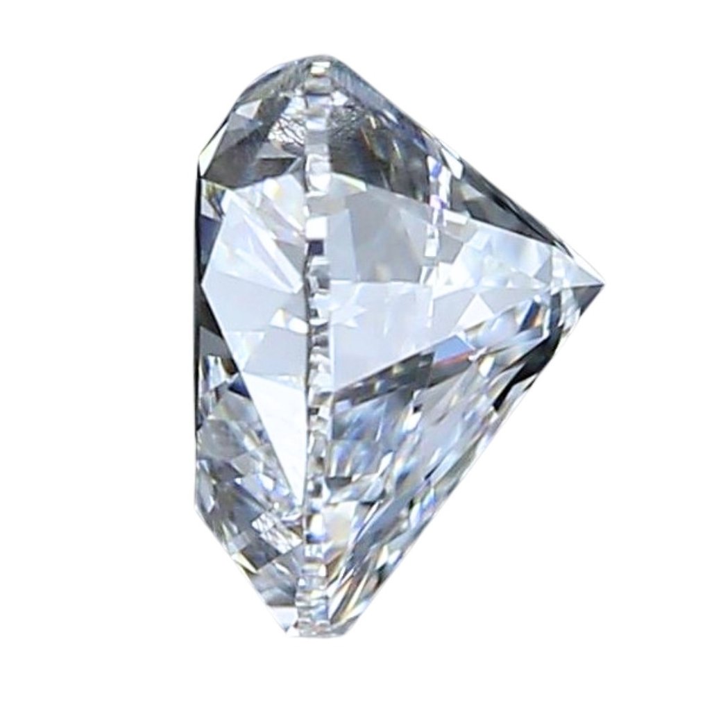 1 pcs Gyémánt  - 1.20 ct - Szív - VVS2 #3.1