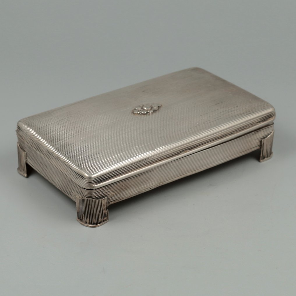Hendrik Kuijlenburg 1838 - Tobacco box (1) - .833 silver #1.1