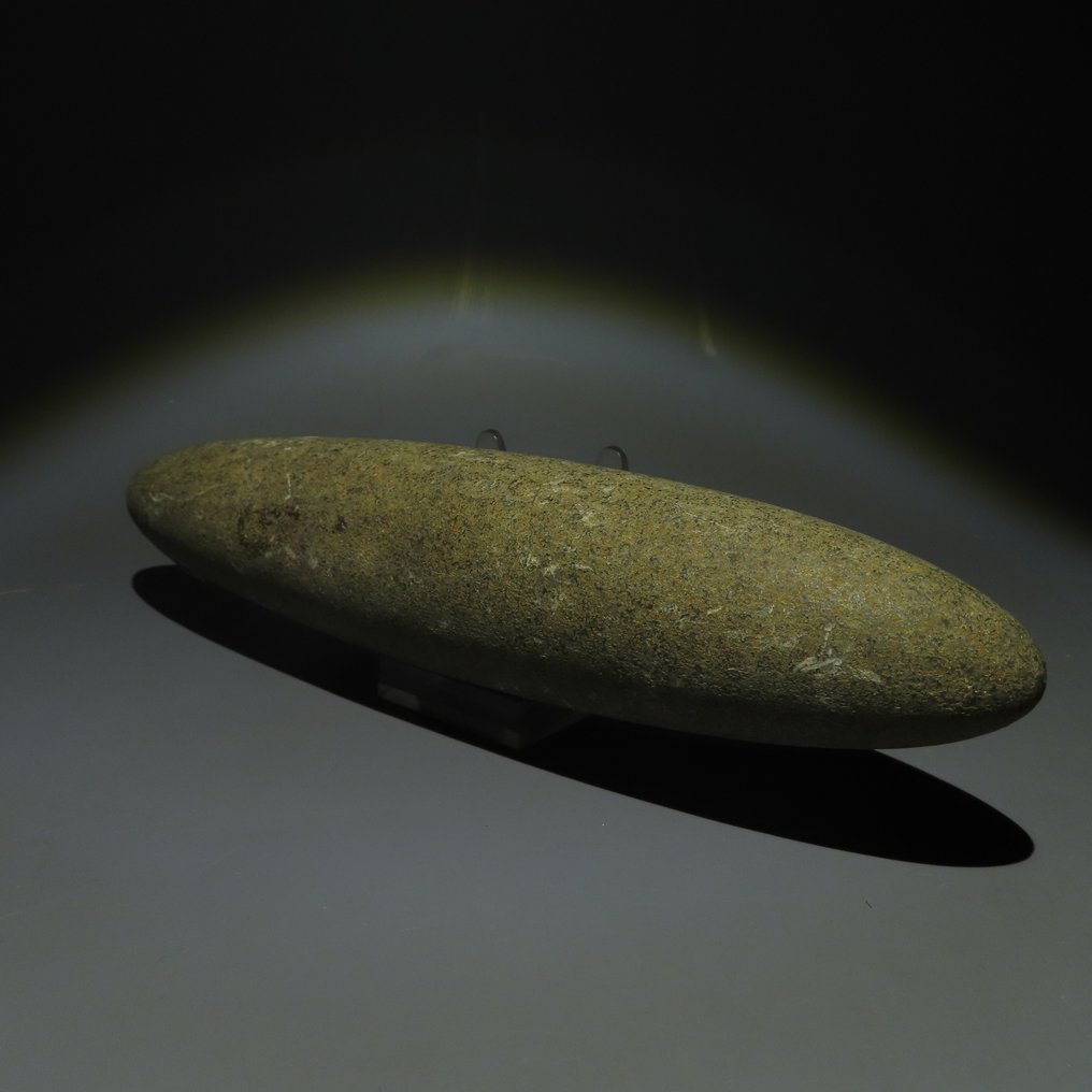 Neoliittinen Kivi Työkalu. 3000-1500 eaa. 24 cm L. Erittäin suuri #1.2