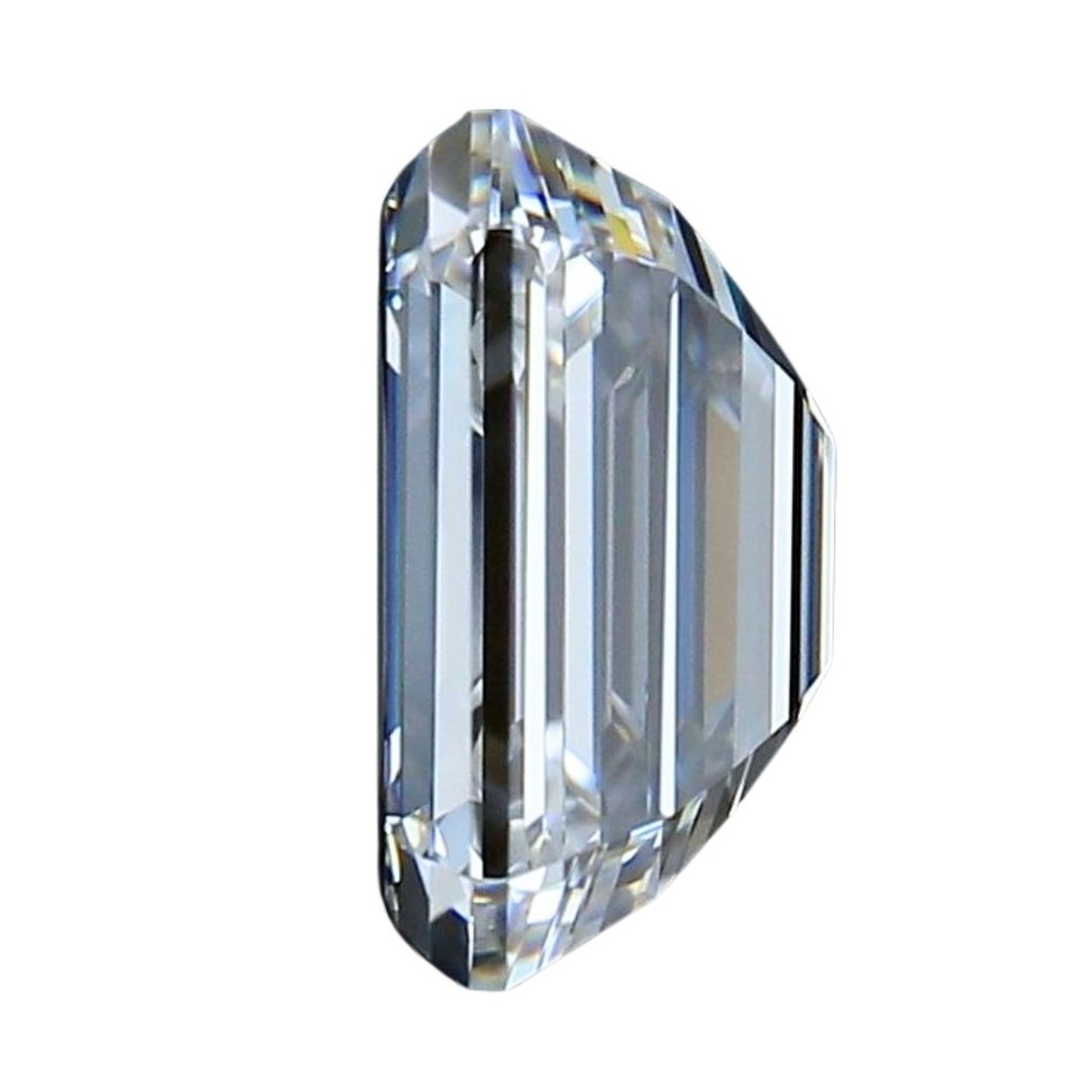 1 pcs Diamante - 1.90 ct - Smeraldo - F - VVS2 #1.2