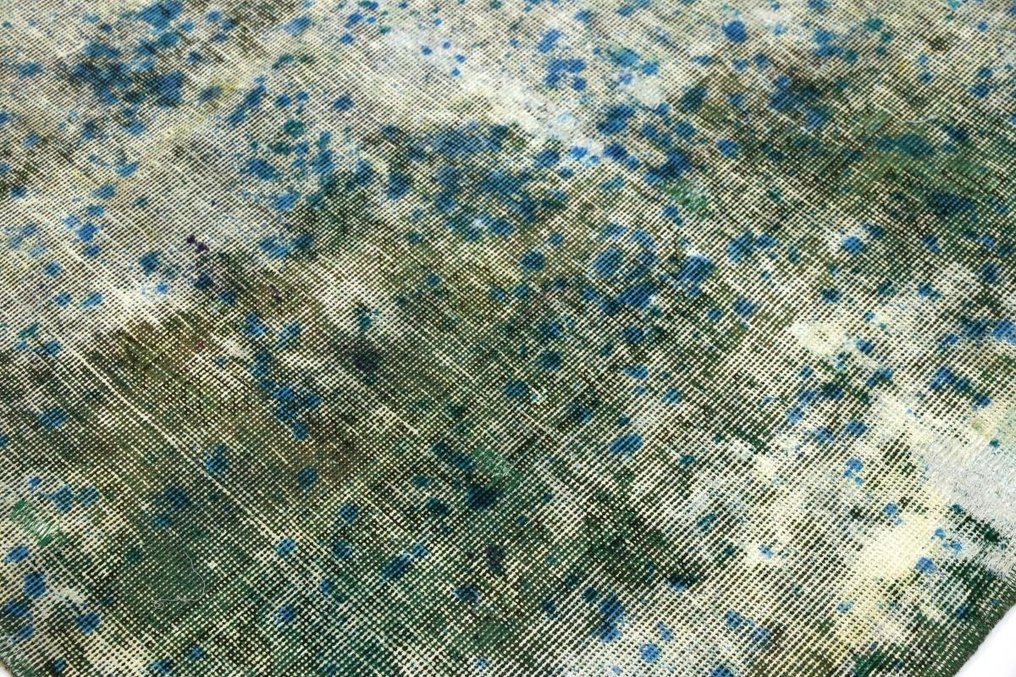 精美复古独特毕加索外观 Jean Wash 波斯 - 小地毯 - 2.25 cm - 1.9 cm #2.1
