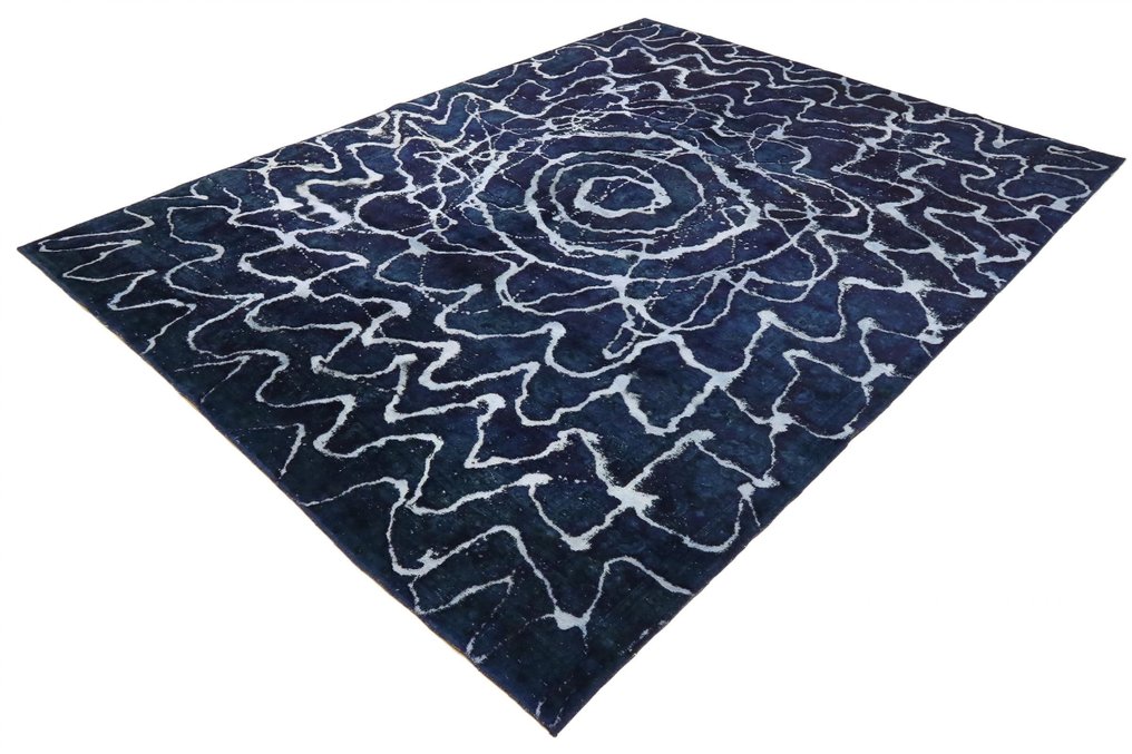 精美復古獨特畢卡索外觀 Jean Wash 波斯 - 小地毯 - 3.71 cm - 2.78 cm #3.1