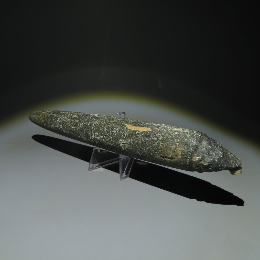 Neolitisk Sten Værktøj. 3000-1500 f.Kr. 24,5 cm L.  (Ingen mindstepris) #1.2