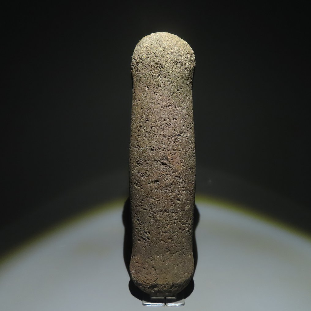 新石器時代 石 工具。西元前 3000-1500 年。 27.5 公分長。  (沒有保留價) #1.1