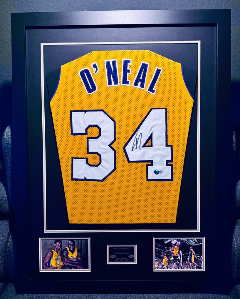 Shaq signed lakers jersey new arrivals