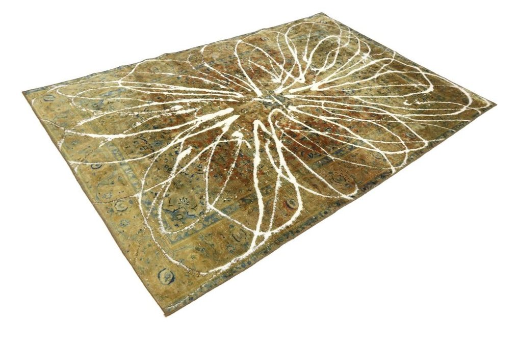 精美復古獨特畢卡索外觀 Jean Wash 波斯 - 小地毯 - 2.84 cm - 1.88 cm #1.3