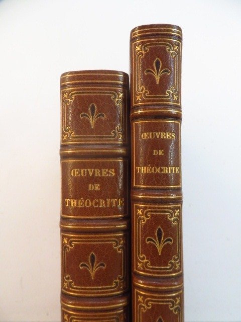Théocrite; Paul Desjardins / Armand Berton - Œuvres de Théocrite  [reliure de Canapé] - 1910 #2.1