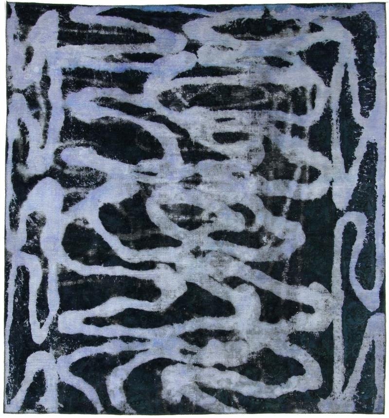 精美復古獨特畢卡索外觀 Jean Wash 波斯 - 小地毯 - 2.74 cm - 2.54 cm #1.1