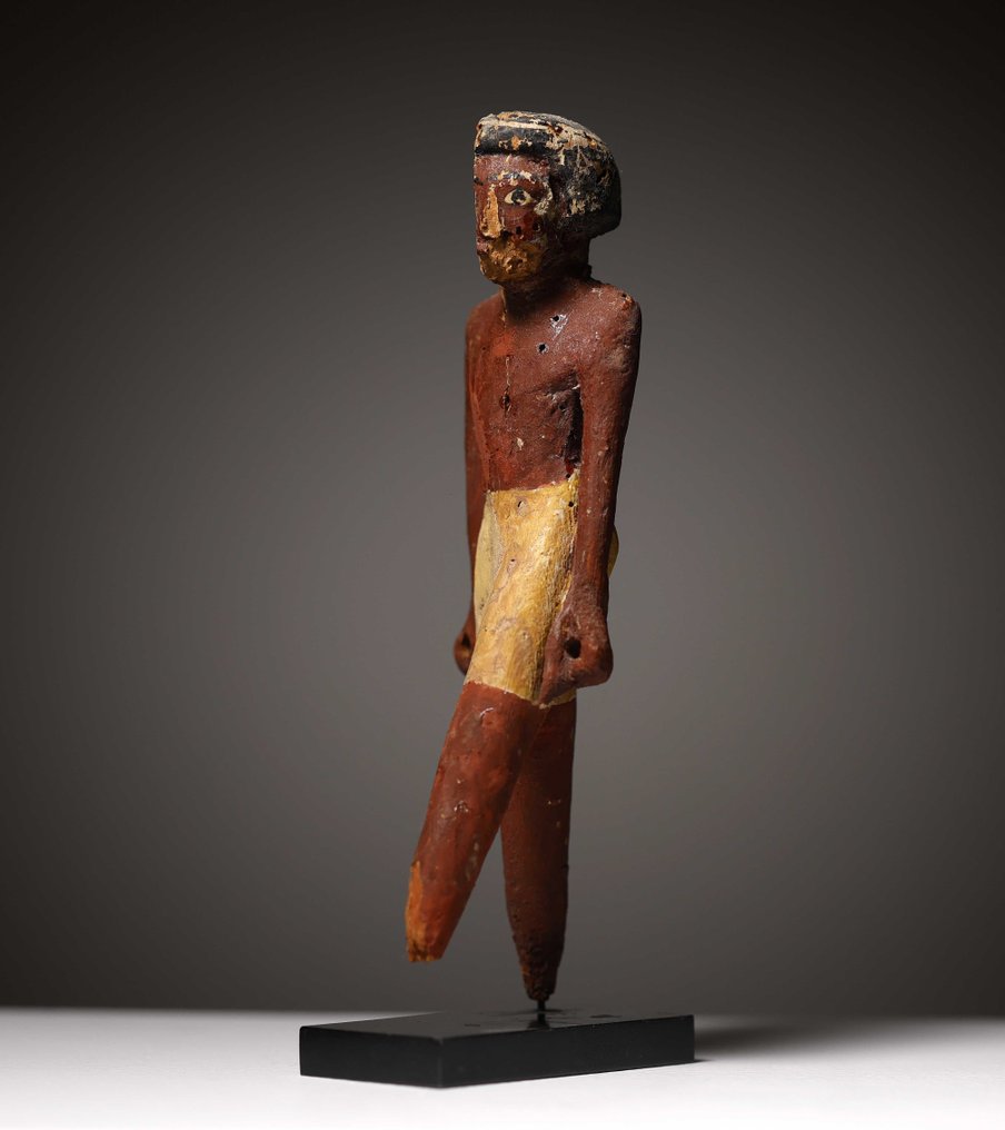 古埃及 木 Funerary model - 19 cm #1.1