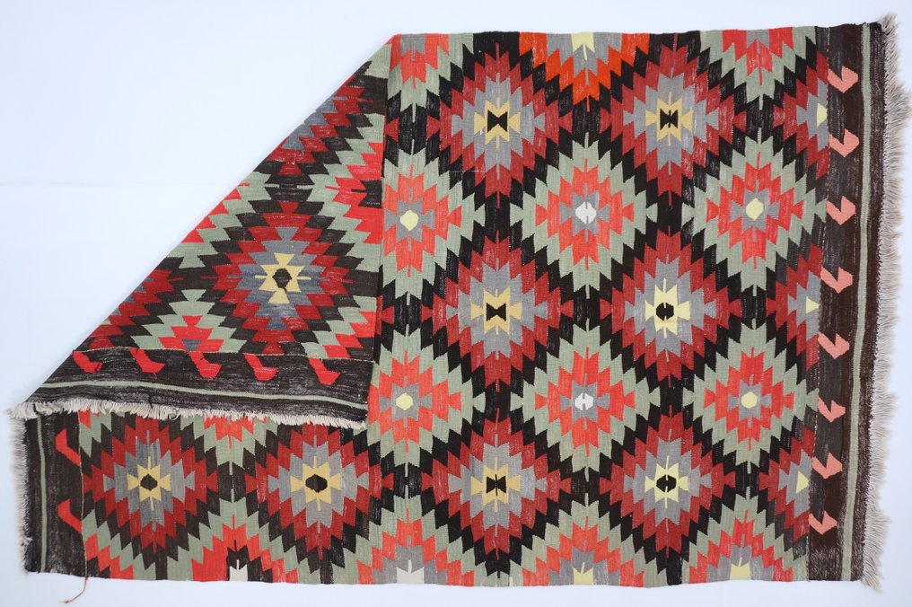 Usak - 凯利姆平织地毯 - 271 cm - 174 cm #3.3