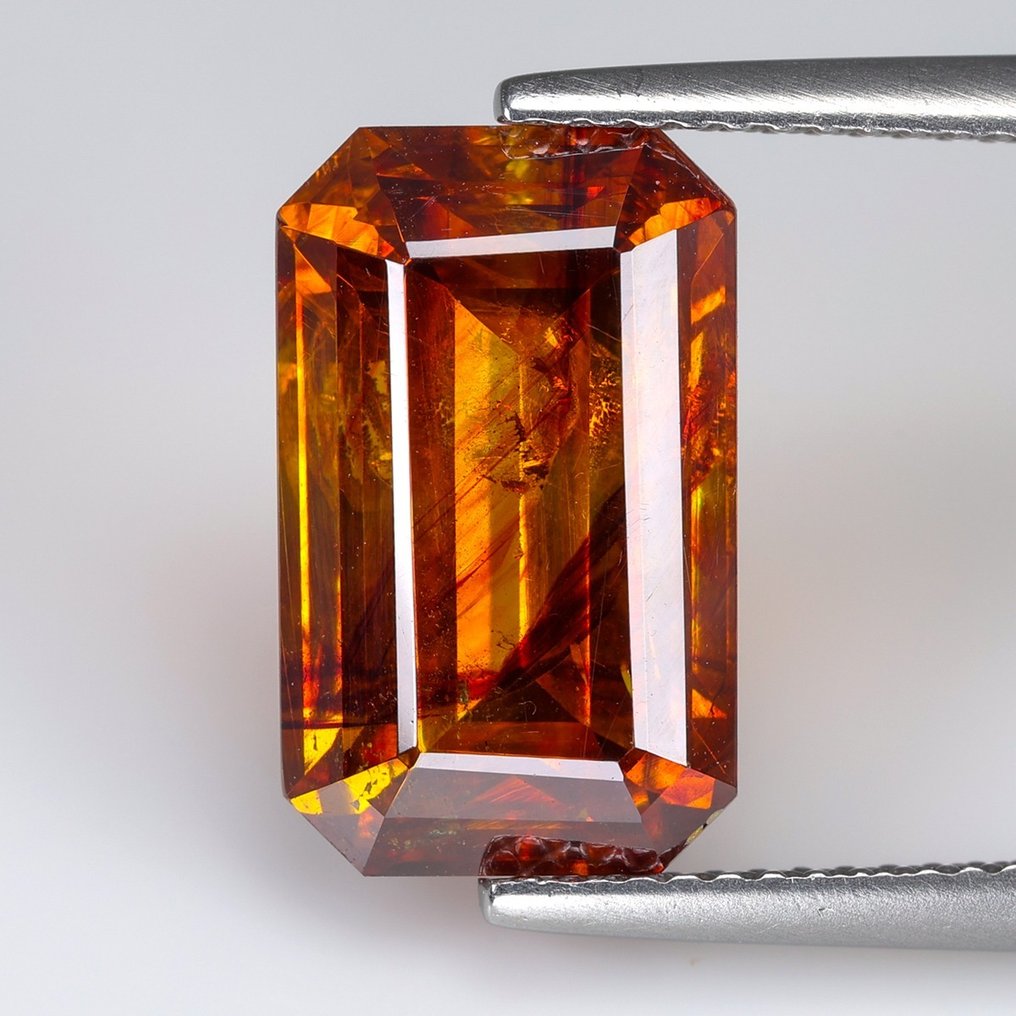 没有保留价 - 1 pcs  橙色 闪锌矿  - 8.64 ct - 国际宝石研究院（IGI） - 616489938 #1.2