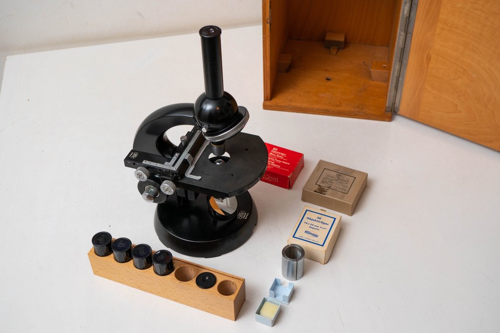 Jednookularowy mikroskop złożony - Standard 2080508 - 1950-1960 - Niemcy - Carl Zeiss #1.1
