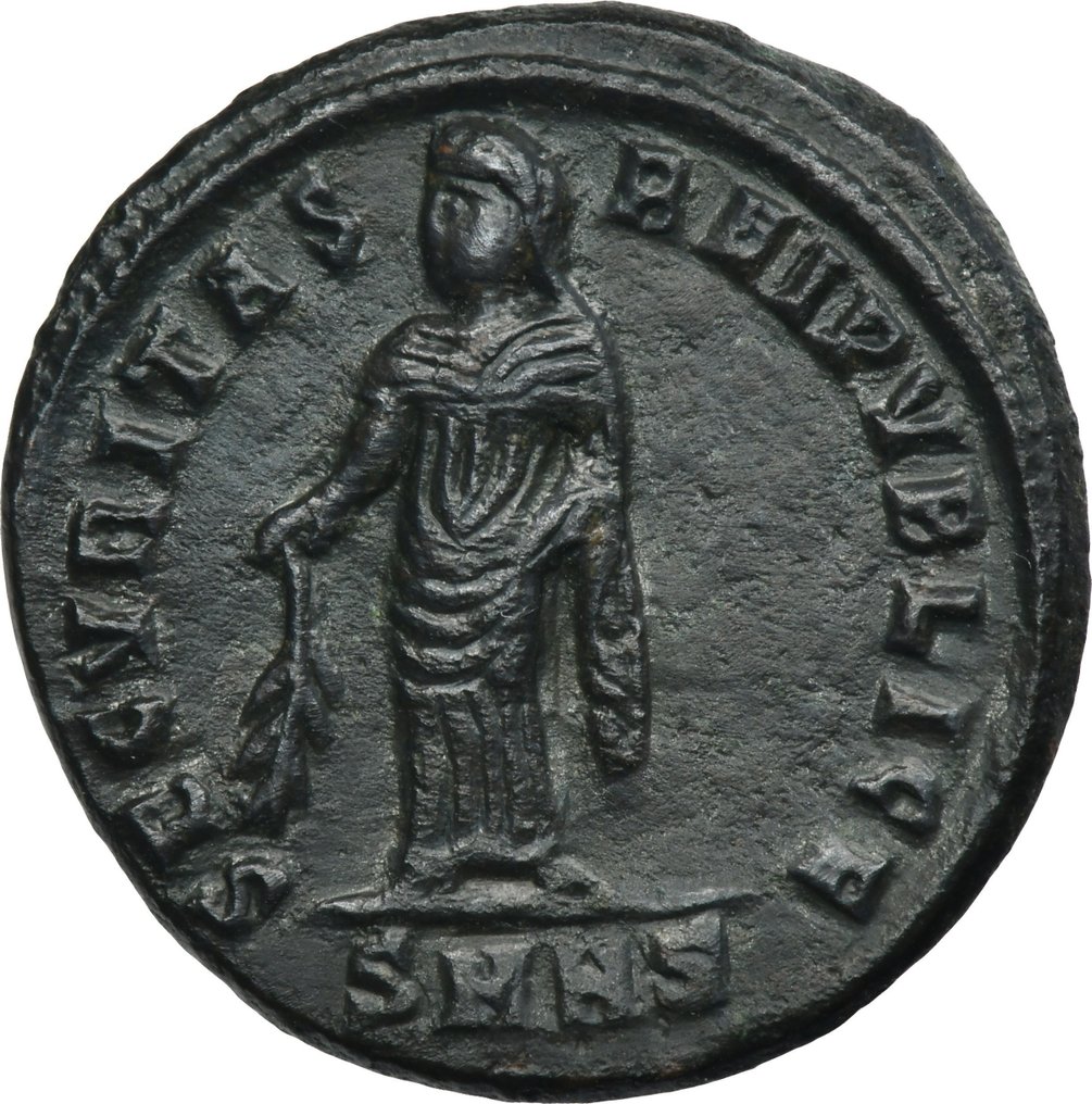 羅馬帝國. Helena (Augusta, AD 324-328/330). Follis NOT IN RIC, Unlisted #1.2