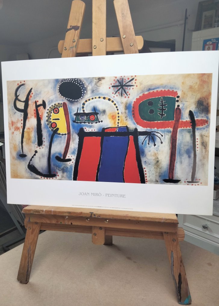 Joan Miró, after - Dibujo Litográfico Offset #1.1