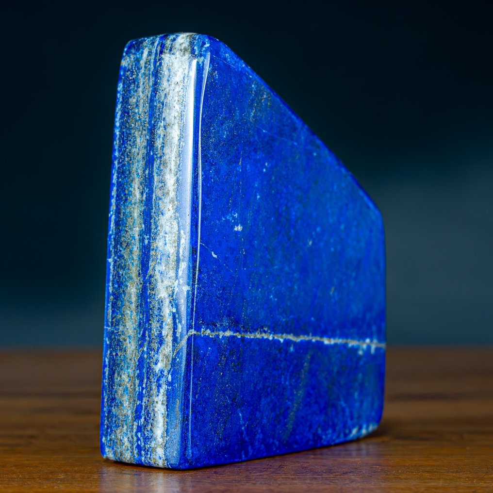 Kamień szlachetny - duży dekoracyjny niebieski lapis lazuli Rzeźba- 963.05 g #2.1