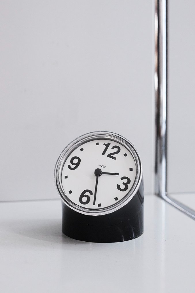 ALESSI ［Cronotime］ PIO MANZU FIAT 置き時計