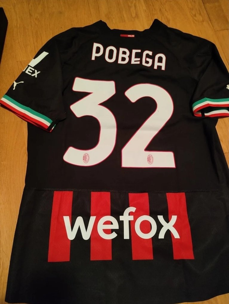 AC Milan - Tommaso Pobega - 2022 - Football shirt #1.2