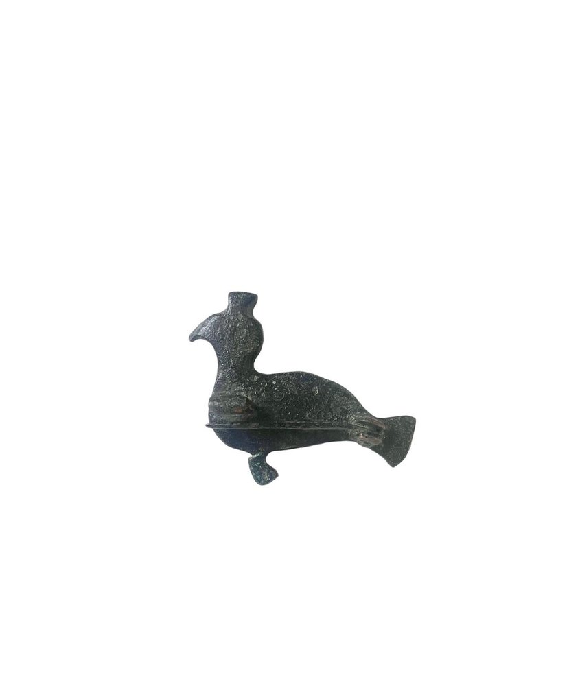Αρχαία Ρωμαϊκή Μπρούντζος Καρφίτσες ζώων-πουλιά - 33 mm #1.2