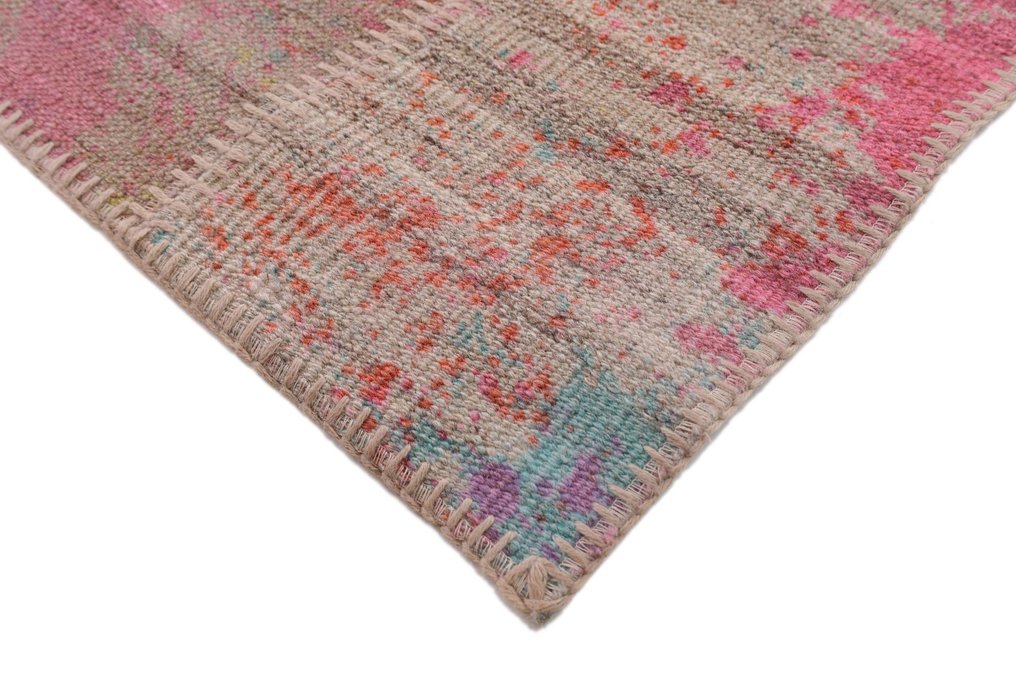 Świetny patchworkowy kilim, nowy unikatowy egzemplarz Persian Jean Wash - Dywan - 3 cm - 2 cm #3.1