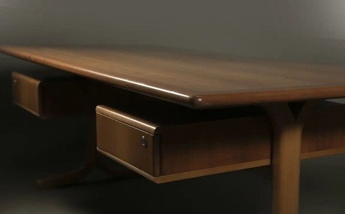 Writing table - Wood - Italian office #2.2