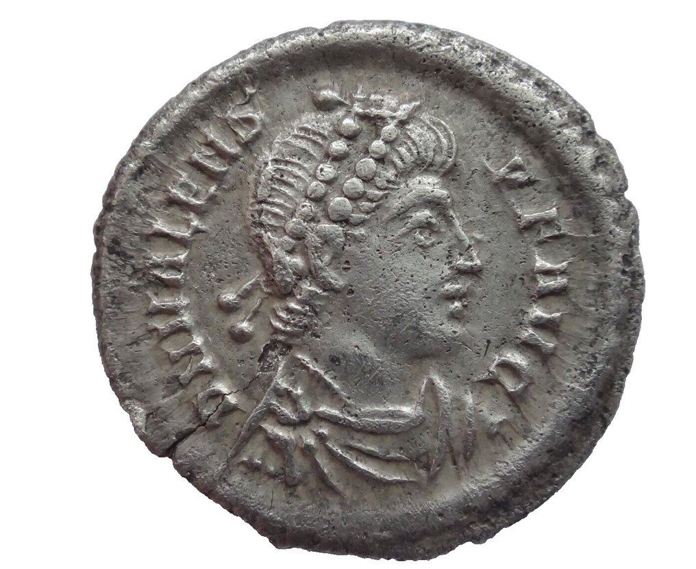 Römisches Reich. Valens AR Siliqua. Antioch, AD 367-375.. Siliqua #1.1
