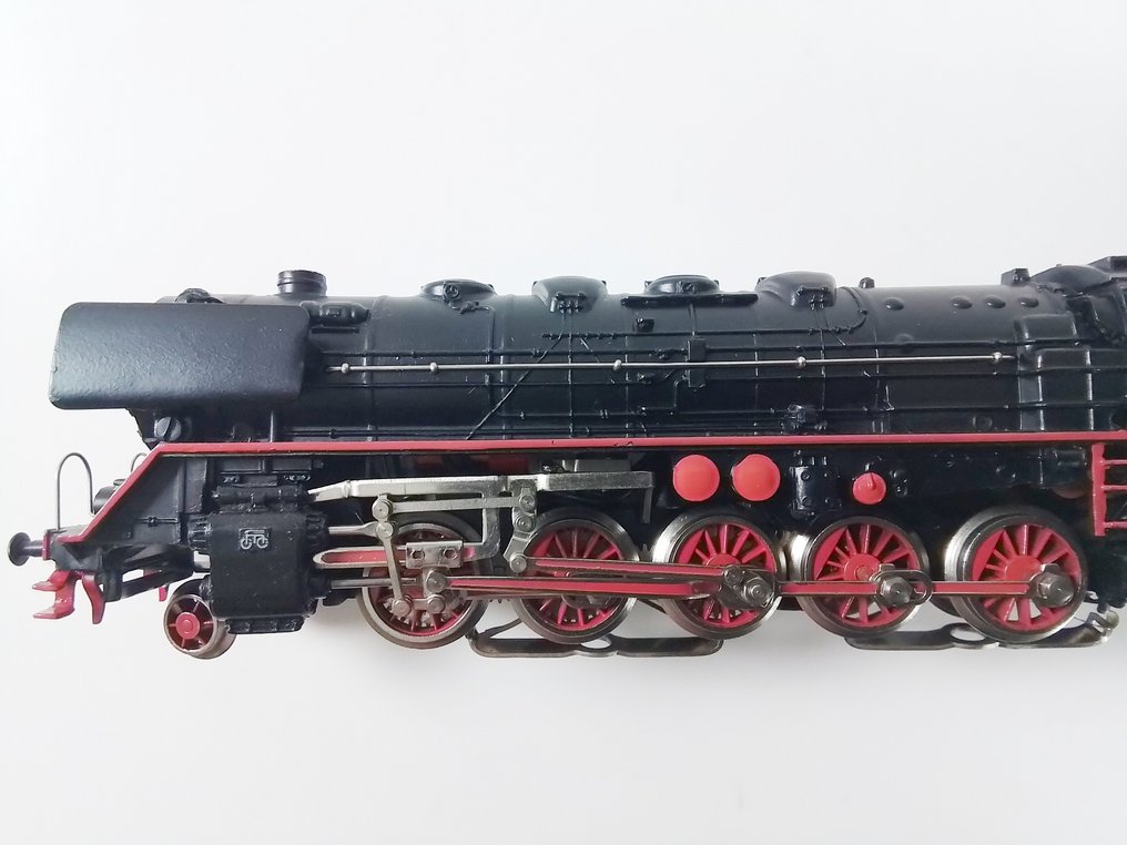 Märklin H0 - 3027.5 - Locomotiva a vapor com vagão de carvão (1) - BR 44 com acoplamento Telex - DB #2.1