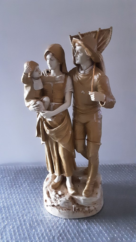 Royal Dux Porzellan-Manufaktur - Statuetta - Porcellana #1.1