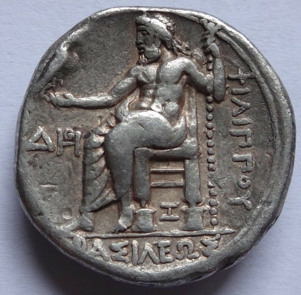Makedonien. KINGS OF MACEDON. Philip III Arrhidaios, 323-317 B.C.. Tetradrachm #1.2