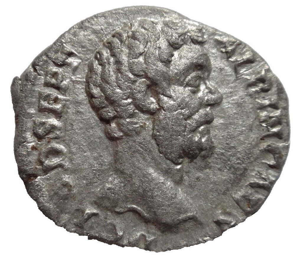 羅馬帝國. Clodius Albinus (Caesar, 193-195). AR. Denarius #1.1