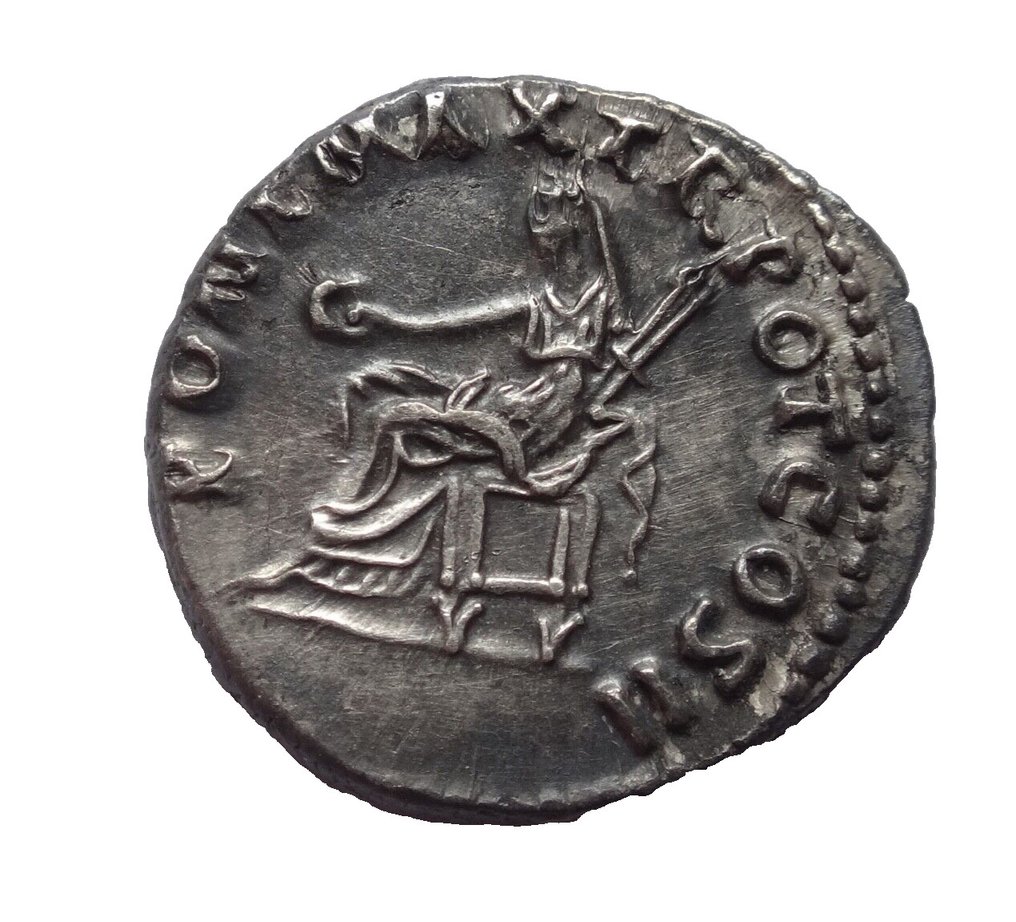 Romarriket. TRAJAN (98-117). Denarius Rome mint. #2.1