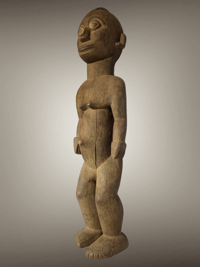ekete statuette (55 cm) - ekete sculpture - ekete - Nigeria  (No Reserve Price) #2.1